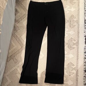 Eileen Fisher Black Wide-Leg Trousers